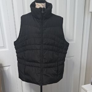 Women's Colebrook Black Puffer Vest 14/16